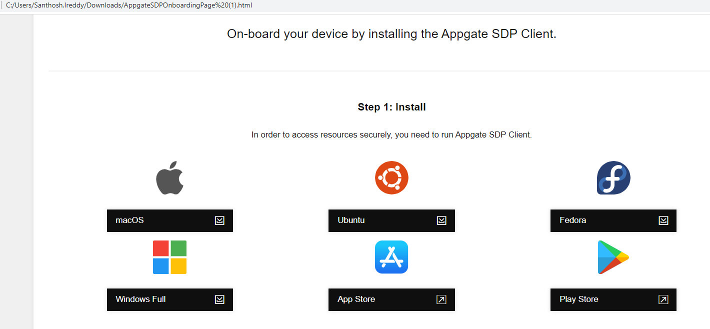 Upgrading an Appgate Client to v6.x on an iOS Device from v5.x