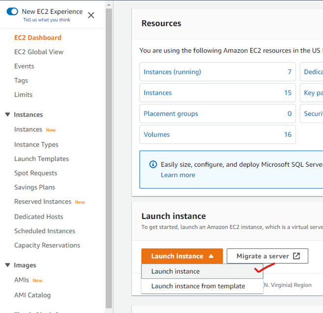 Selecting Previous Appgate AMI’s from new Amazon User Interface View
