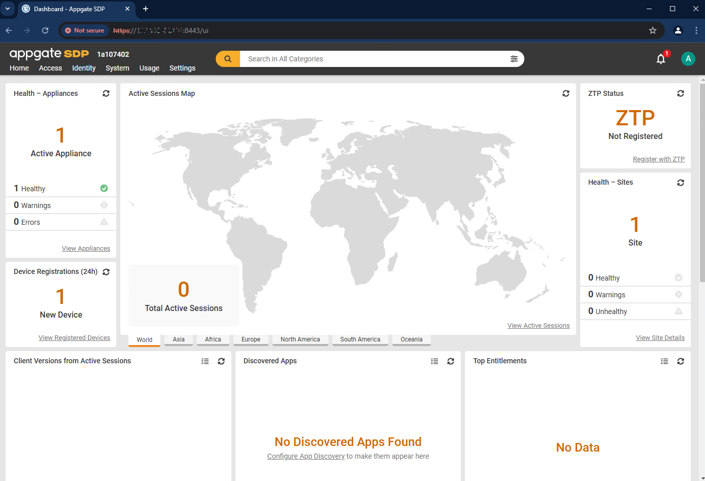 Building the Appgate Infrastructure