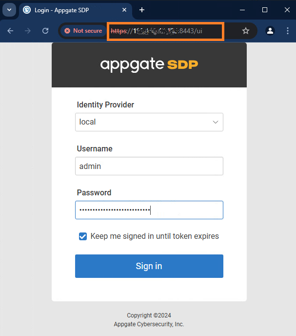 Building the Appgate Infrastructure